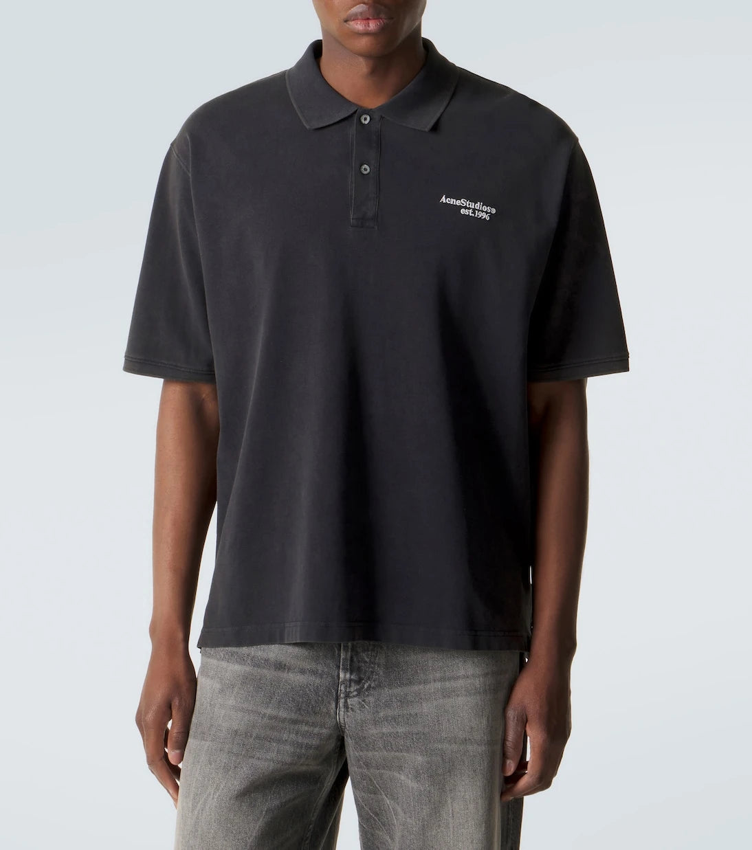 Acne Studios - Cotton piqué polo shirt