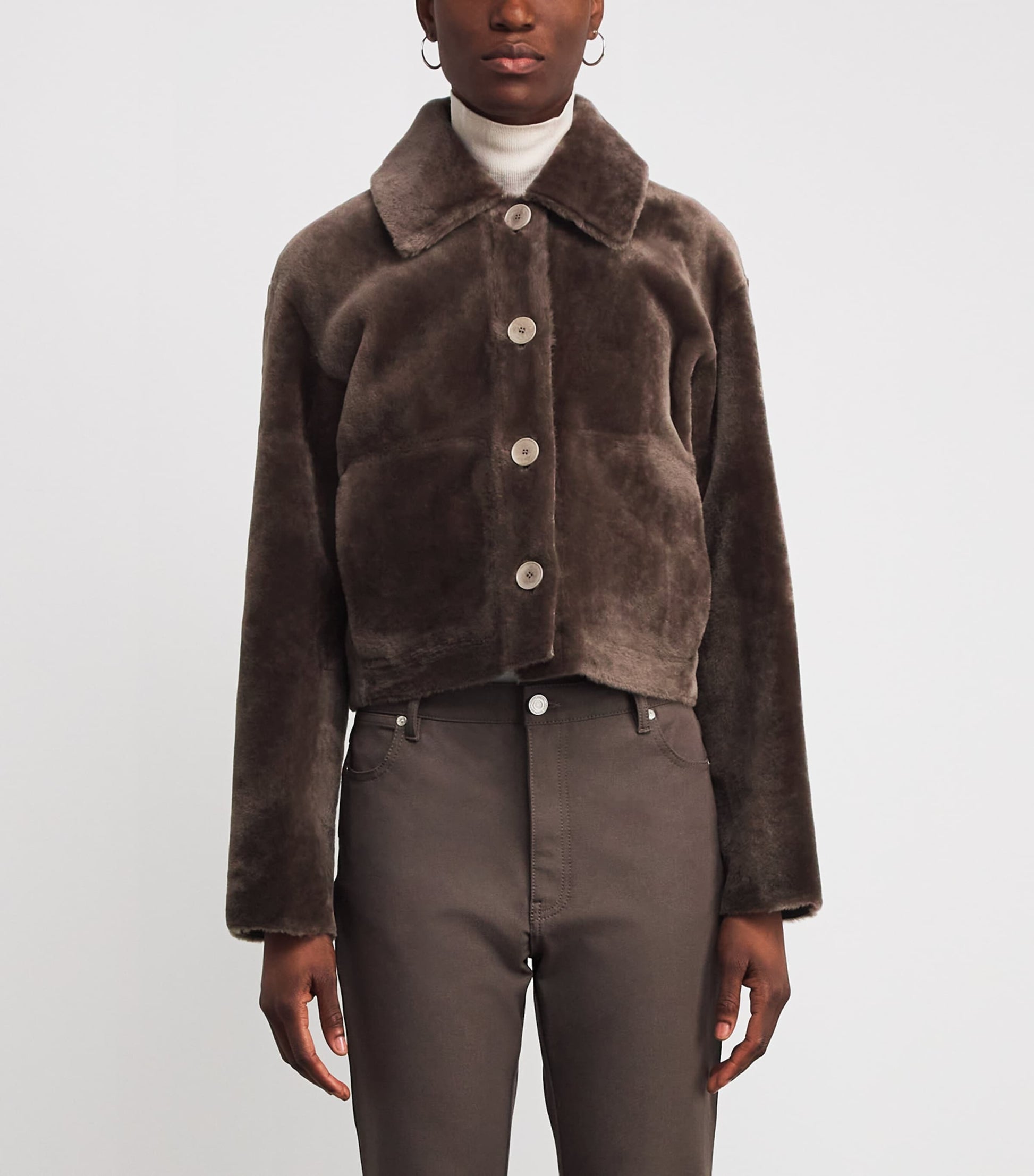 Joseph Brown Shearling Reversible Alloway Jacket