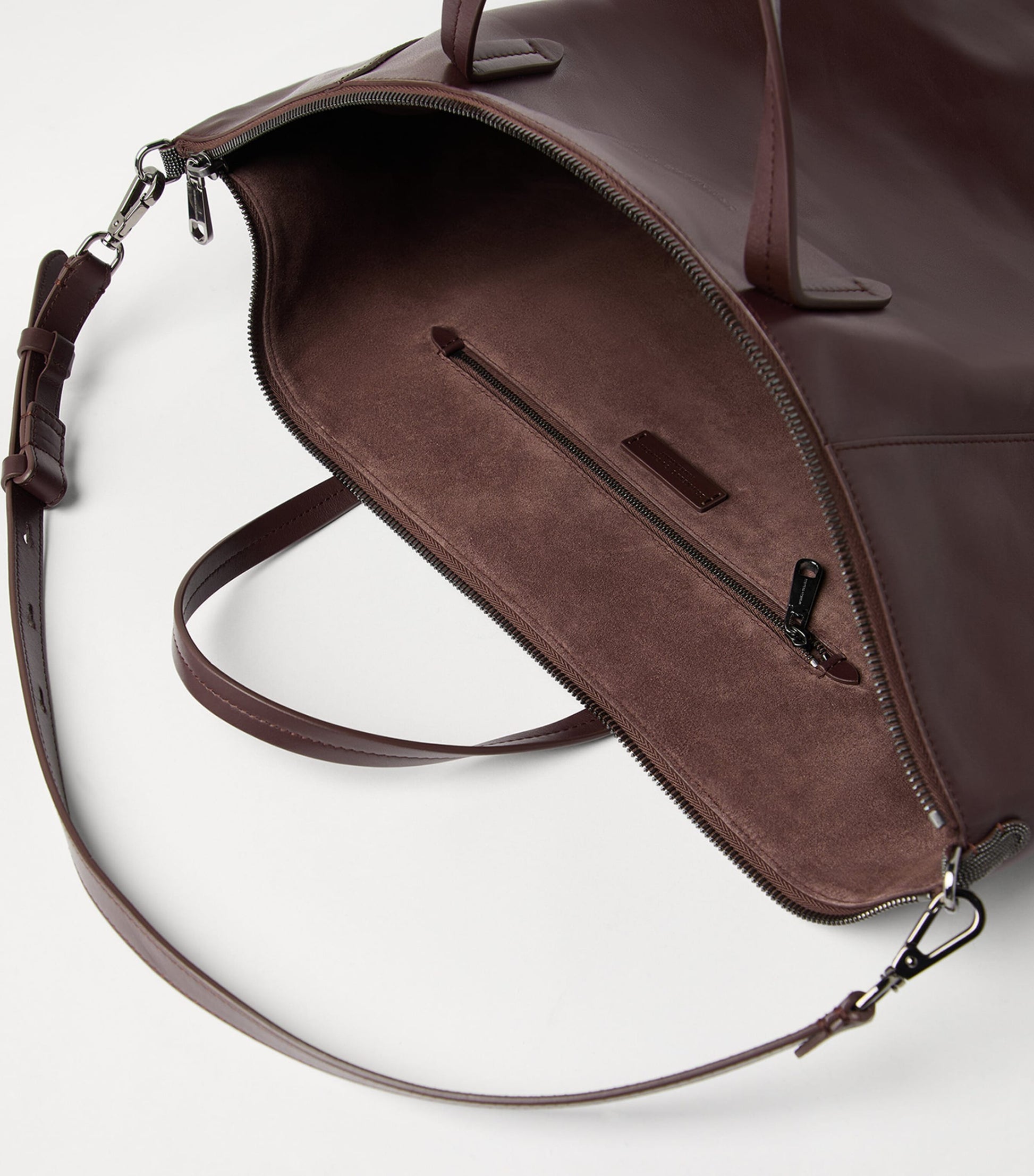 Large Leather BC Duo Shopper Bag