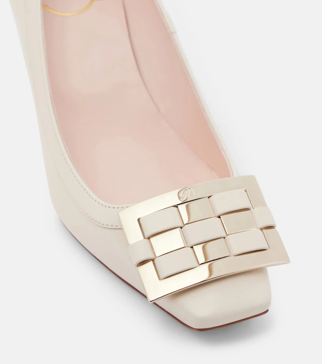 Roger Vivier - حذاء "Trompette 70" من الجلد بكعب عالٍ