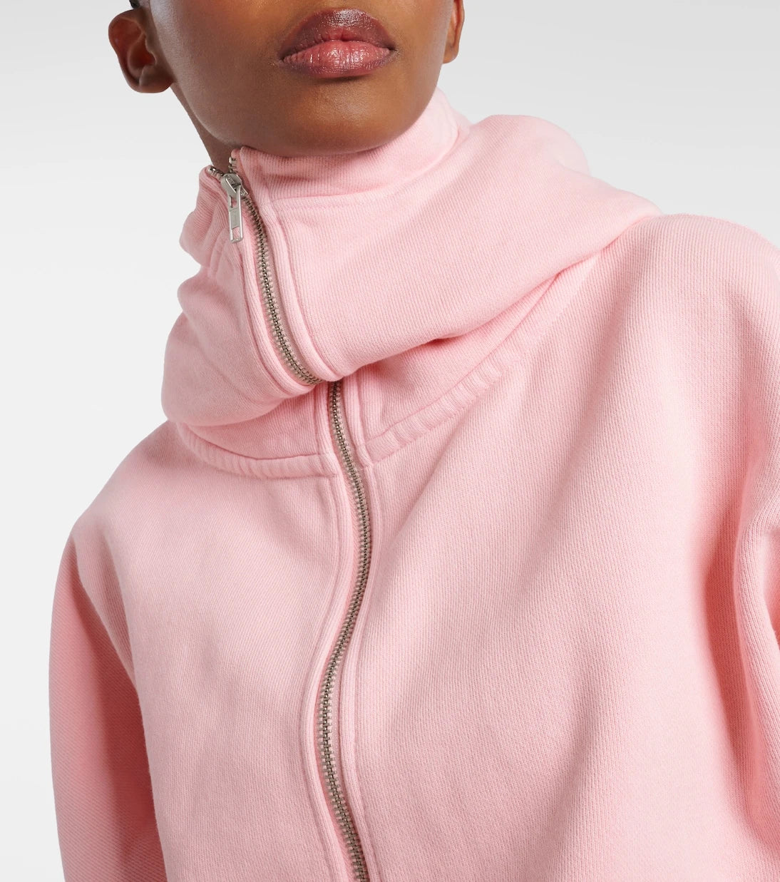 Entire Studios - Kısa kesim pamuklu jarse sweatshirt