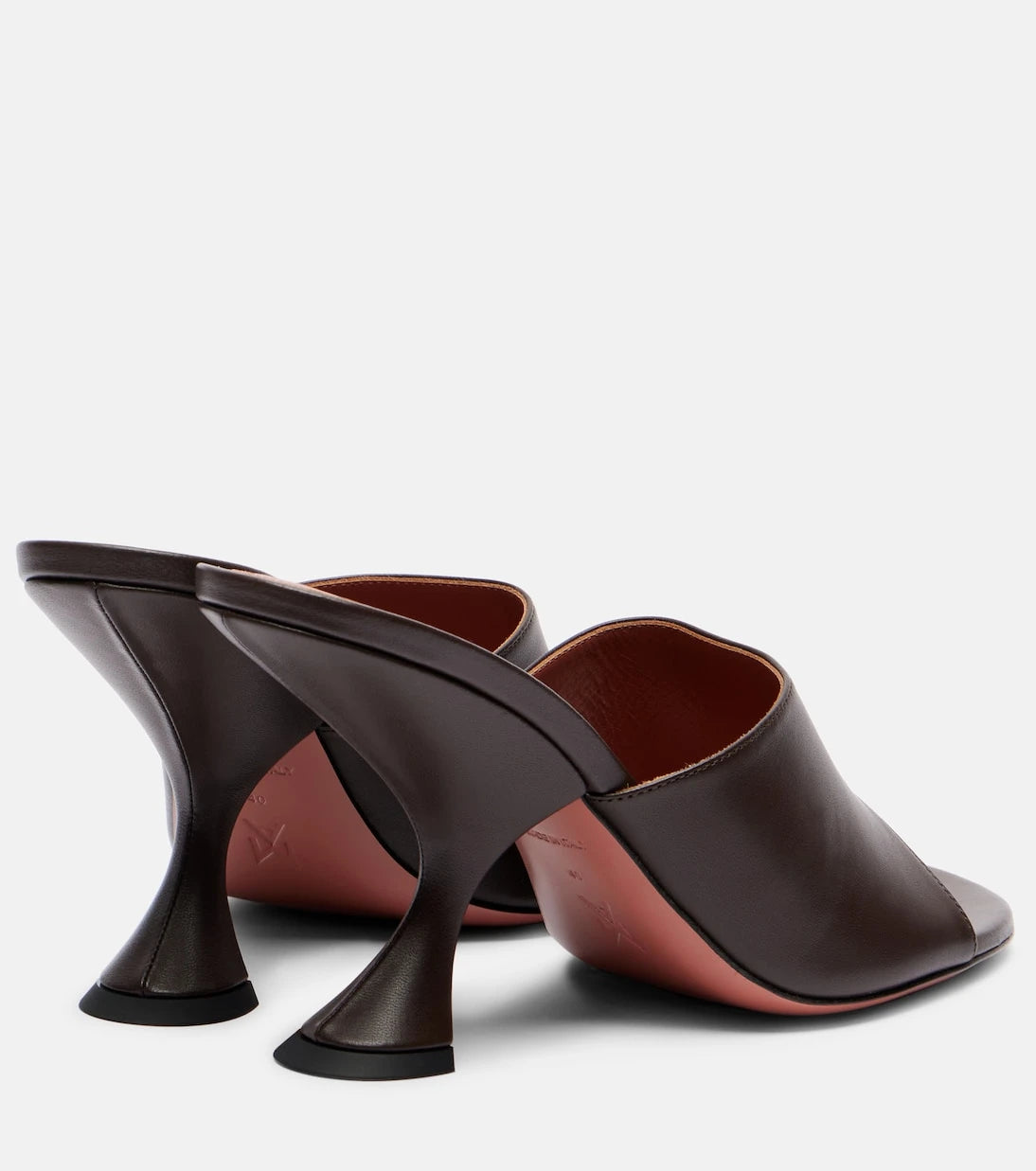 Amina Muaddi - Taylor 90 leather mules