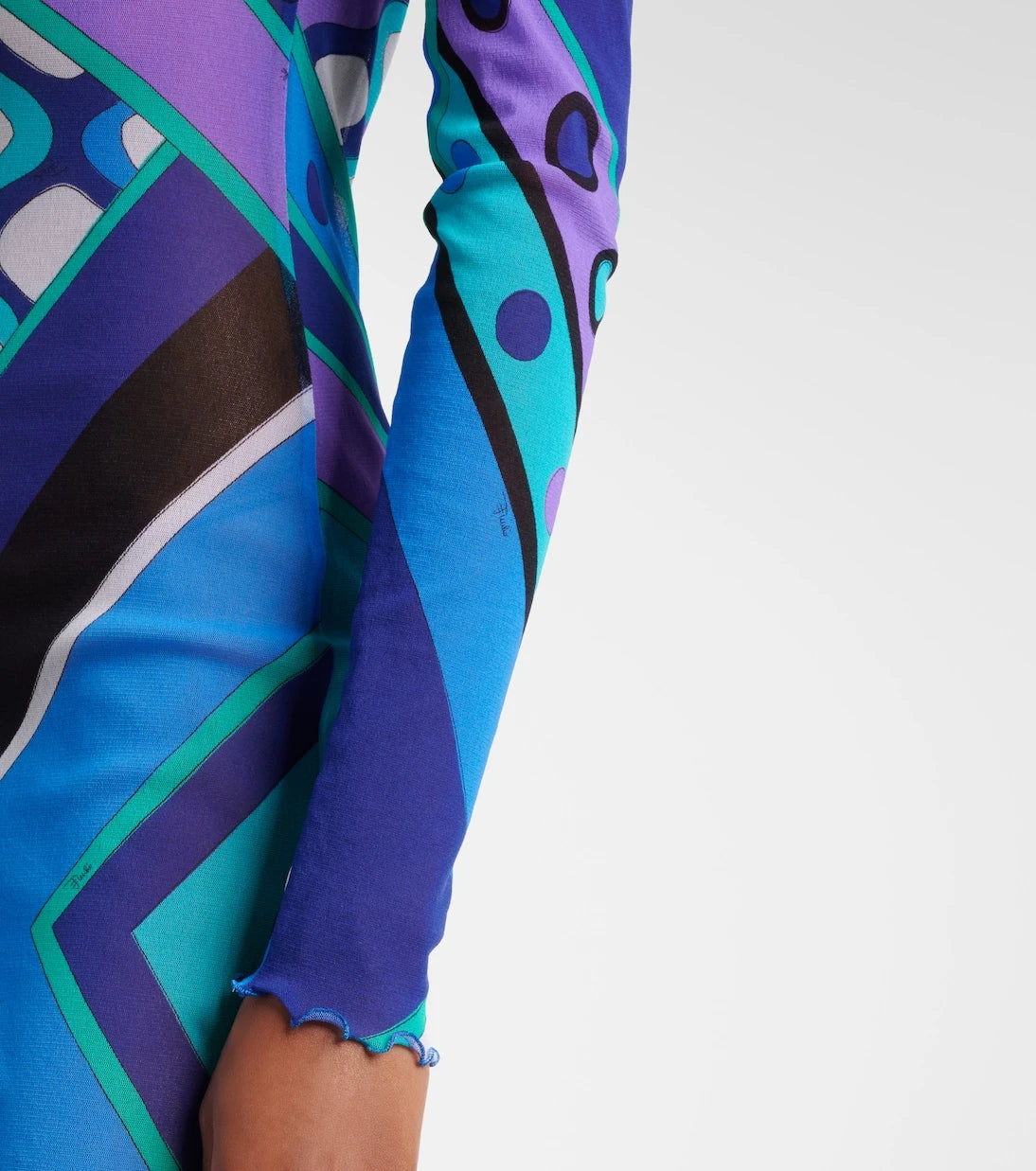 Pucci - Vivara ruffled tulle maxi dress