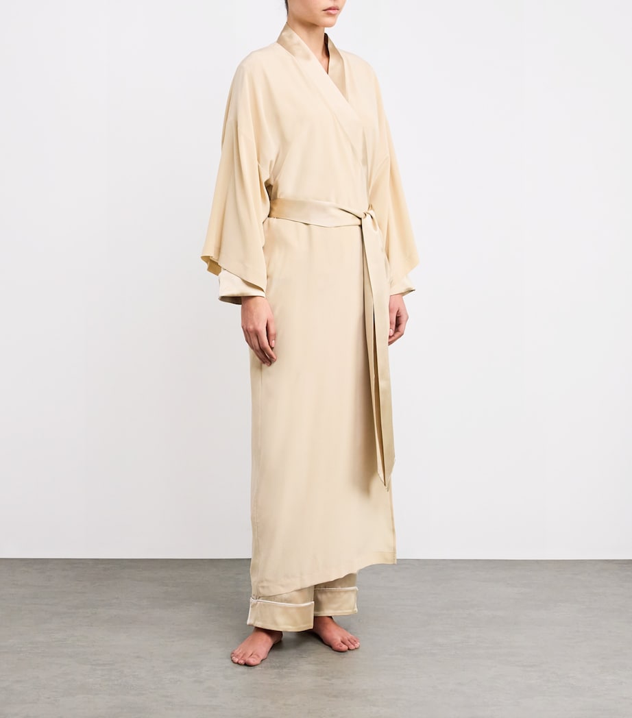 Silk Queenie Long Robe