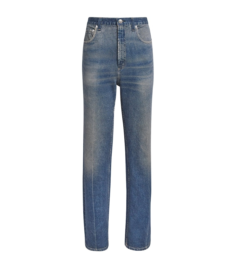 Blue Miramar Shea Ankle-Length Trousers