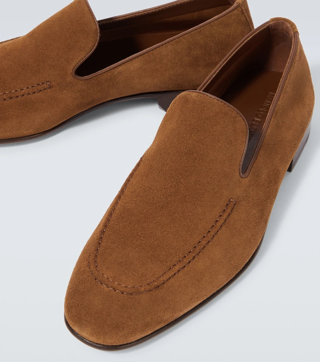 Manolo Blahnik - Truro suede loafers