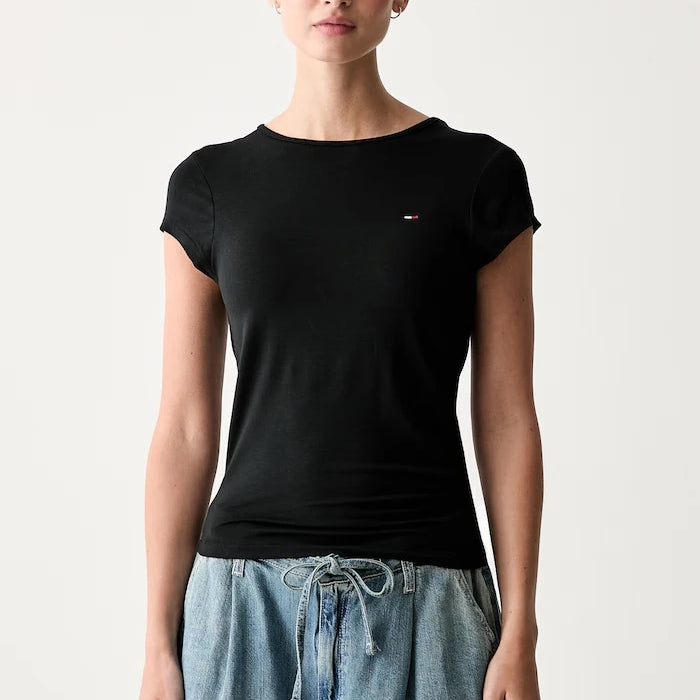 Tommy Jeans kadın viskoz tişört