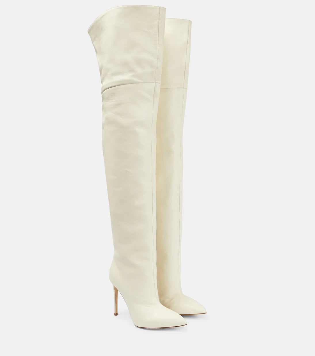 Paris Texas - Leather over-the-knee boots
