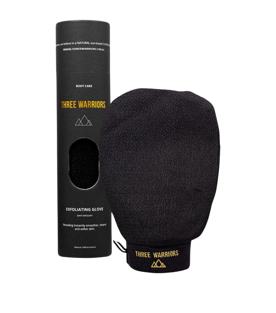 Three Warriors Exfoliating Glove