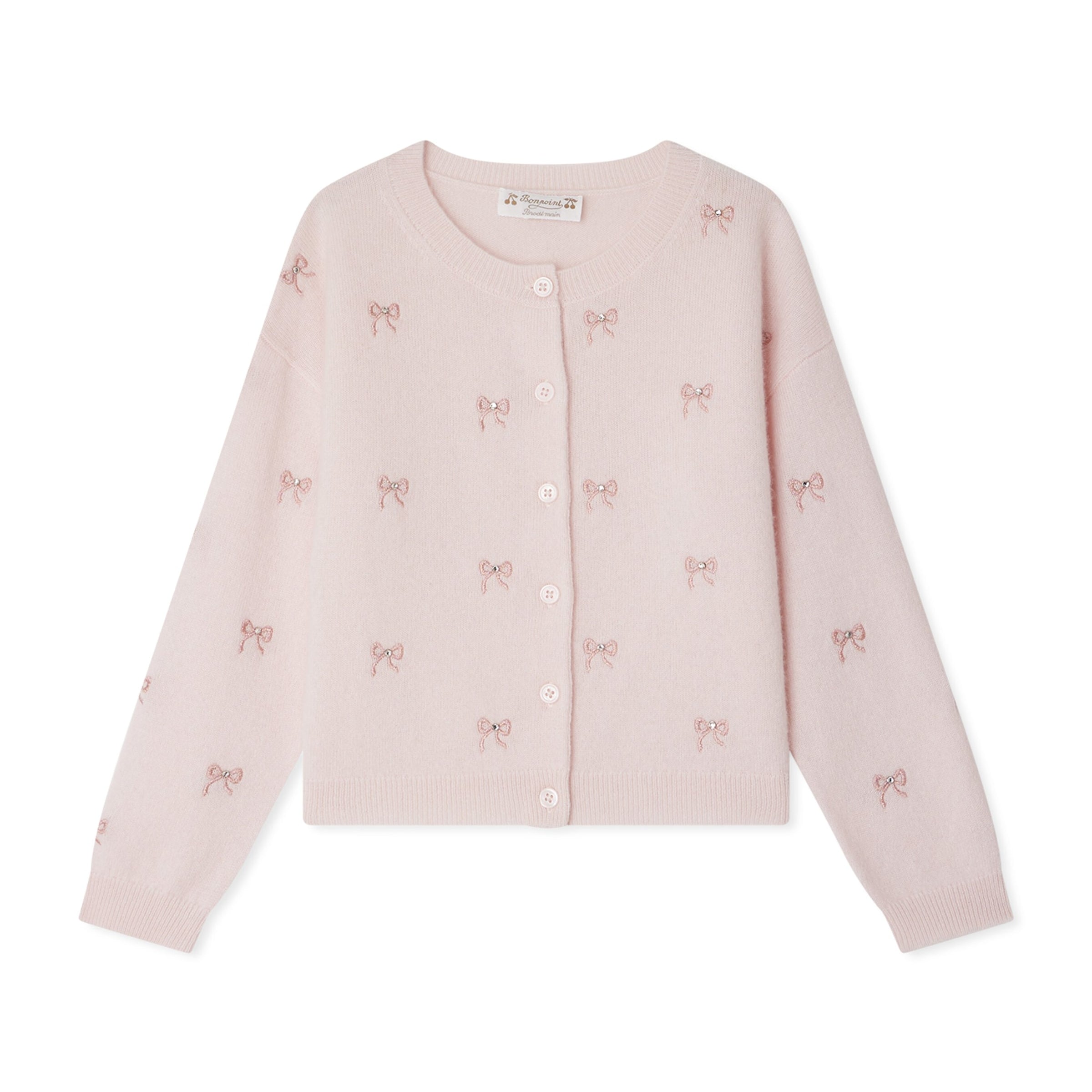 Cashmere Embroidered Jabara Cardigan (10-14 Years)