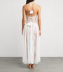 White Silk Ewoma Night Dress