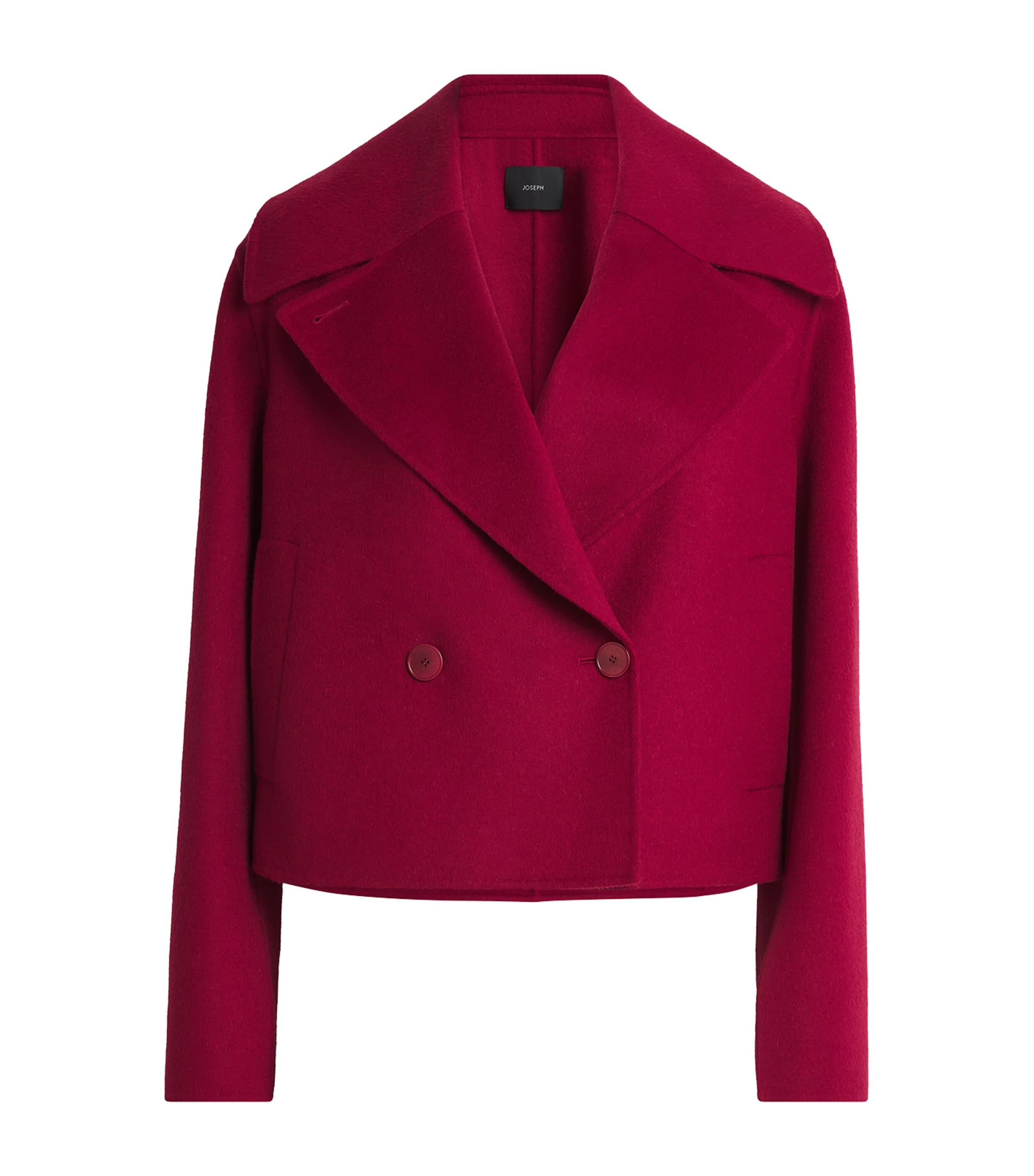 Red Wool-Cashmere Delano Coat