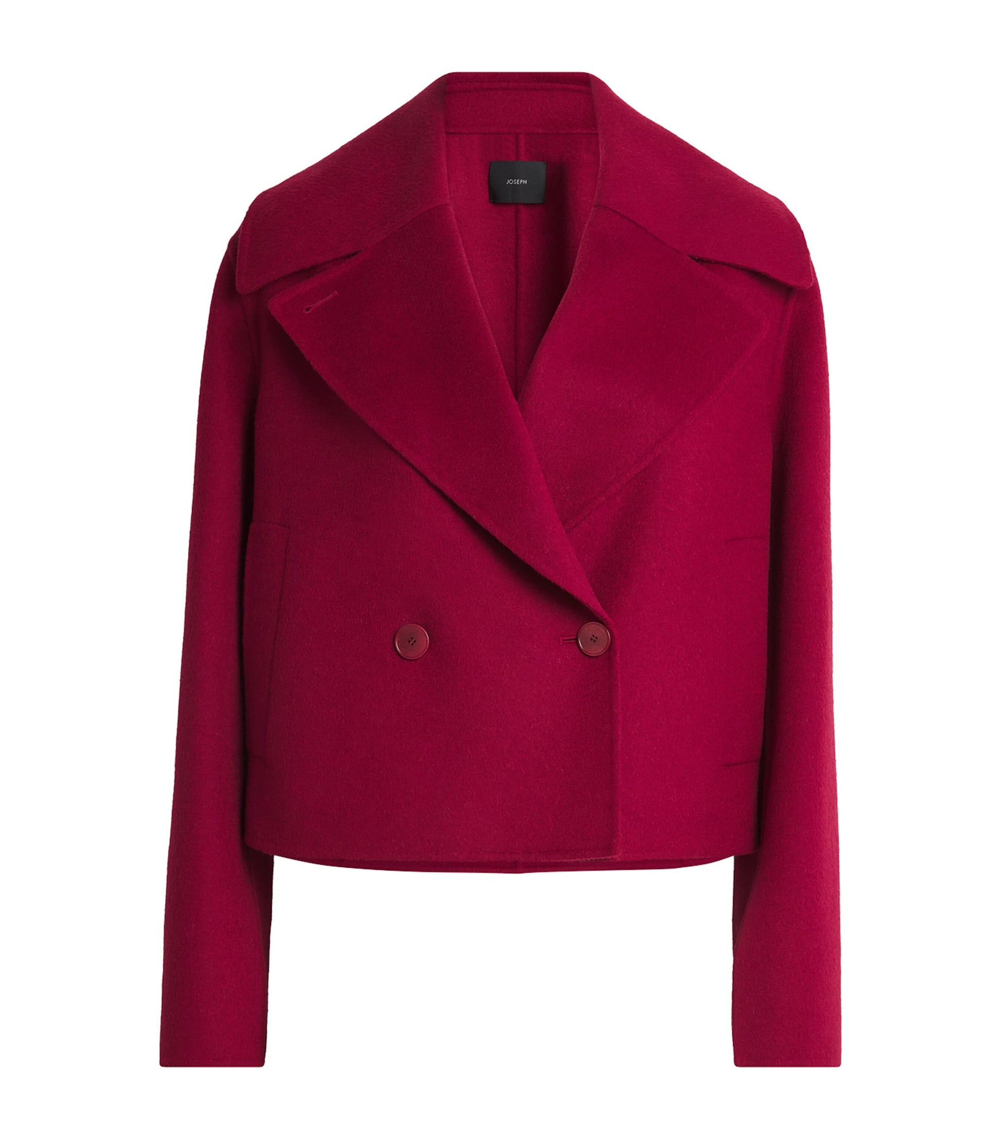 Red Wool-Cashmere Delano Coat