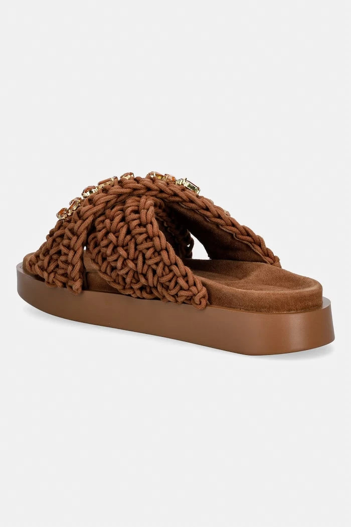 Inuikii Kadın Woven Stones Terlik