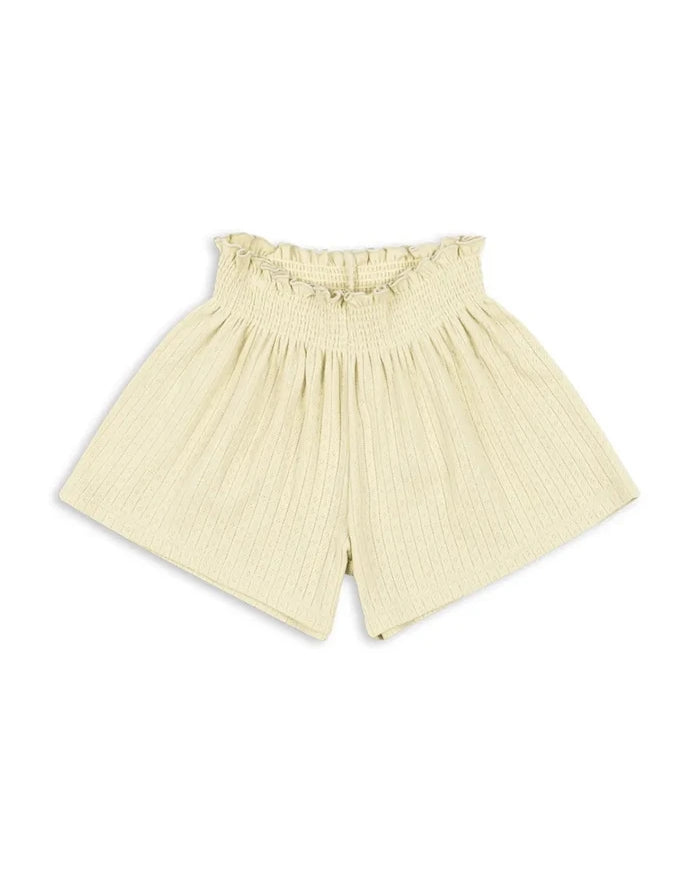 Konges Sløjd çocuklar için pamuk kısa şort MINNIE SHORTS GOTS