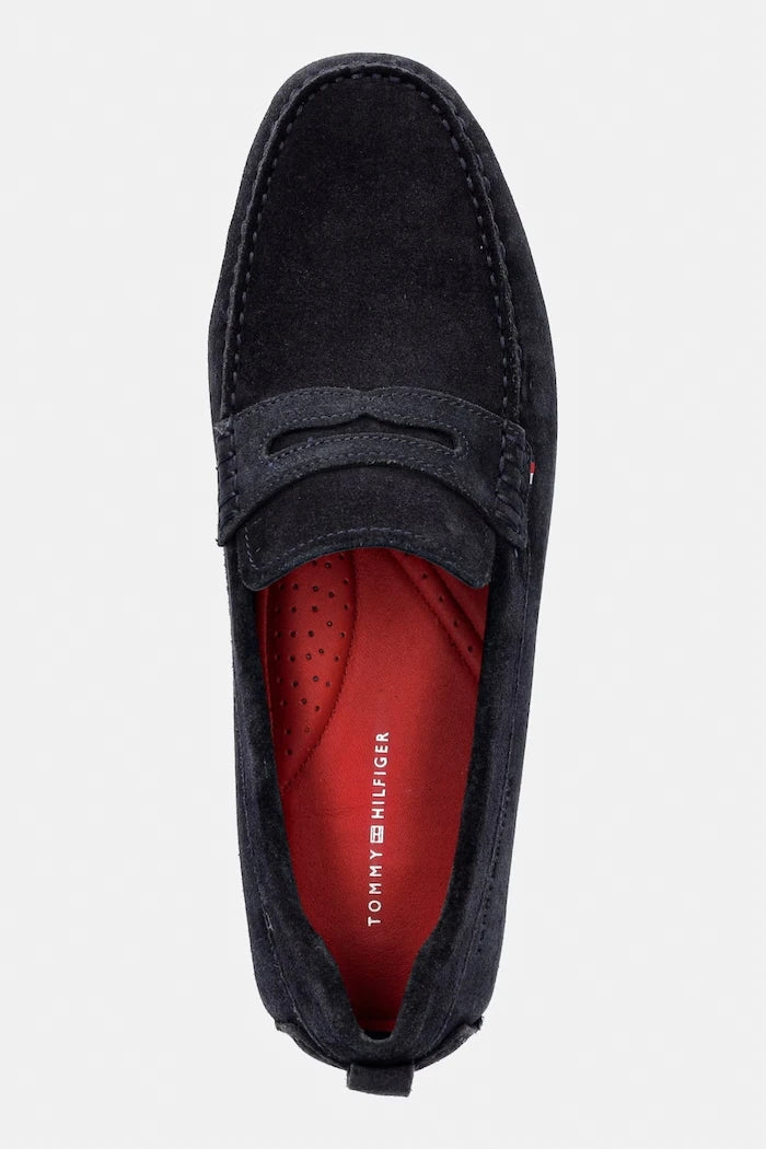 Tommy Hilfiger Erkek Süet Mokasen CORE HILFIEGR SUEDE DRIVER