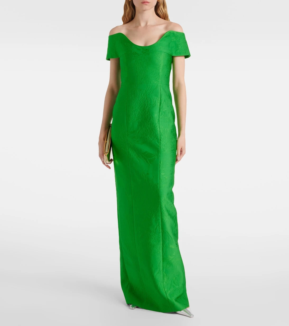 Emilia Wickstead - Aislinn jacquard  maxi dress