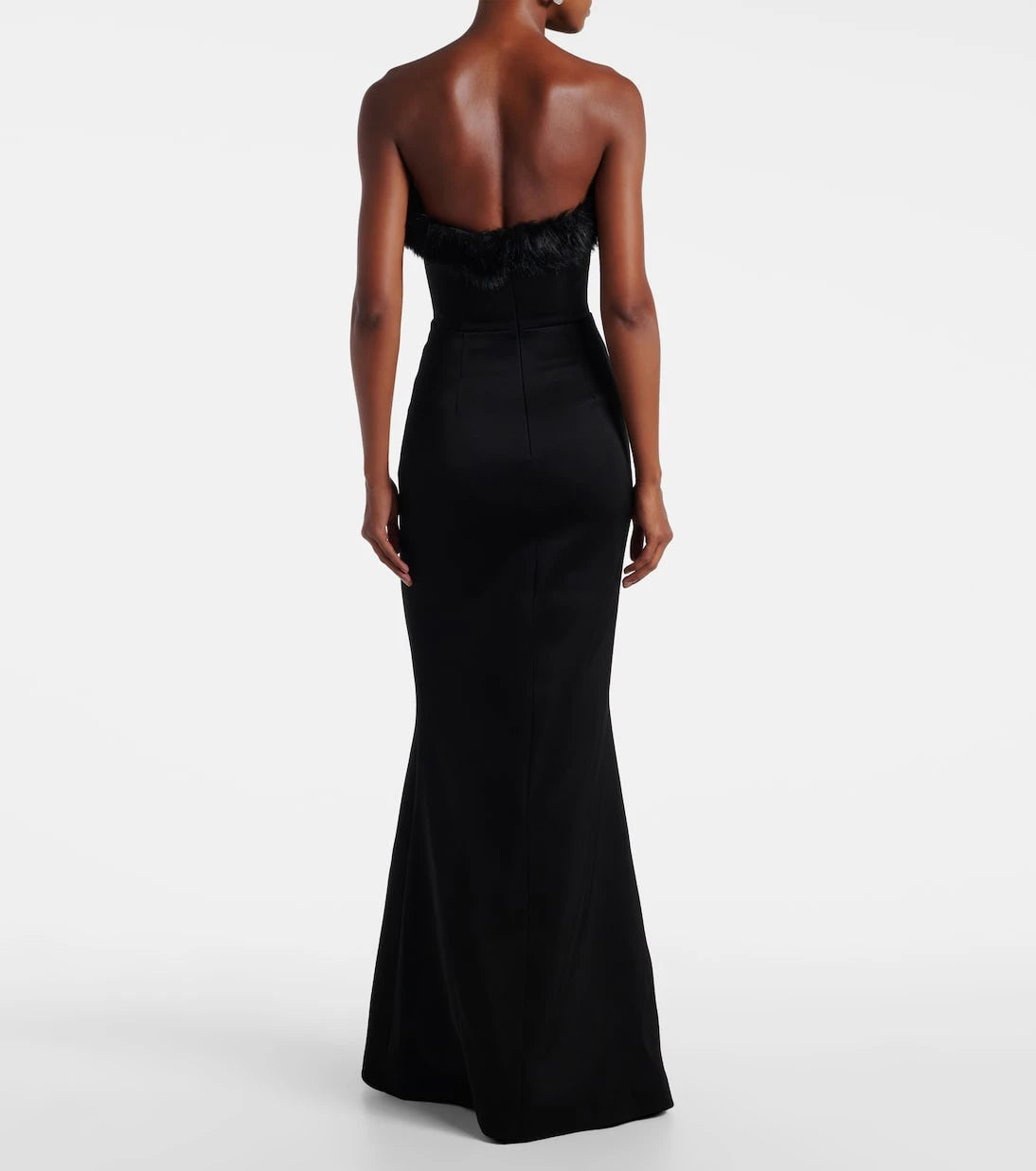 David Koma - One-shoulder bustier gown