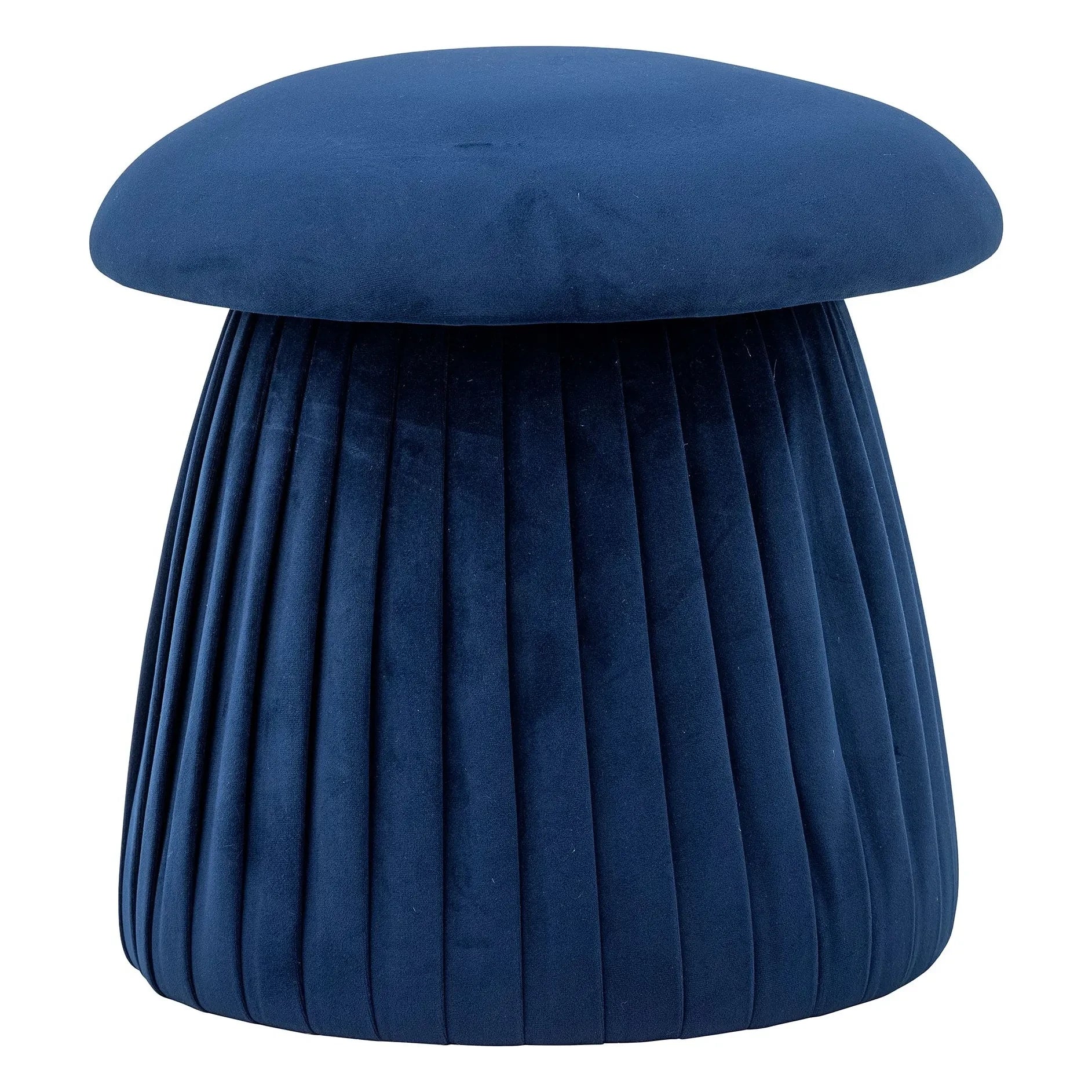 Bloomingville - Roberta recycled polyester pouffe  | Blue