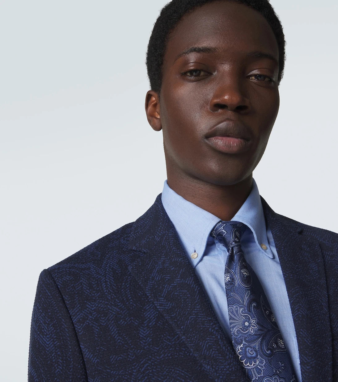Etro - Paisley silk jacquard tie