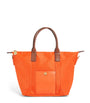 Orange Grab Nylon Tote Bag