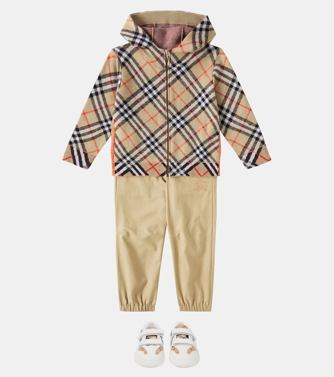 Burberry Kids - Burberry Check wool jacket