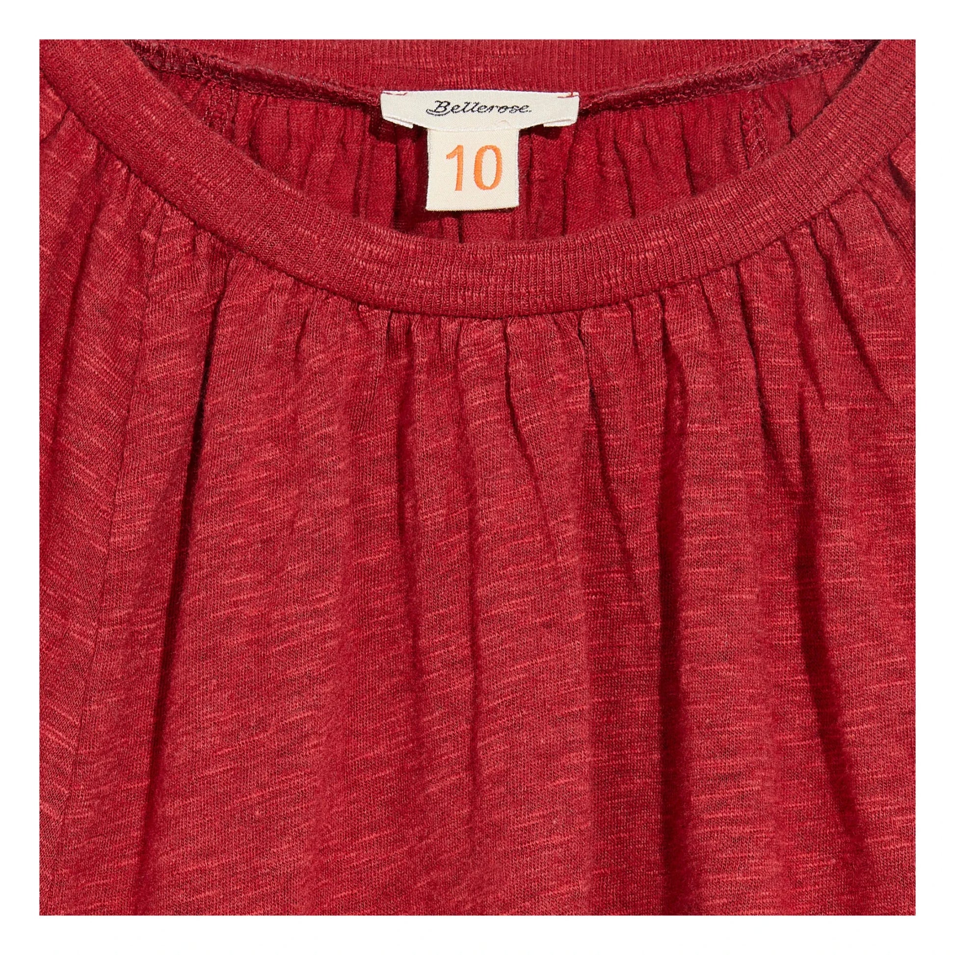 Bellerose - Molly Long Sleeve T-Shirt | Cherry red