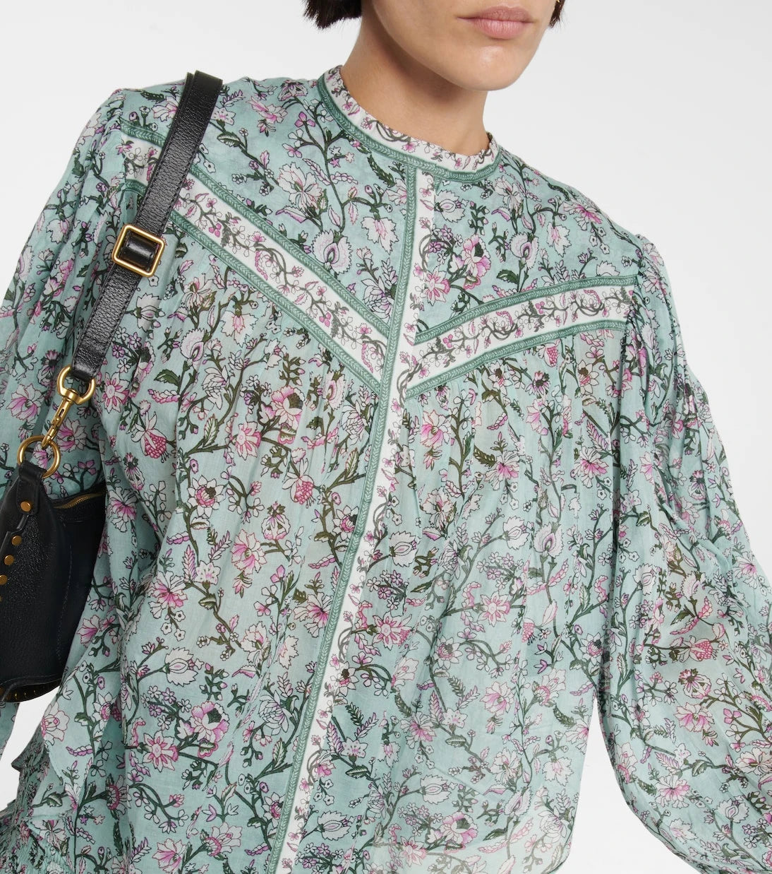 Marant Etoile - Salika printed cotton blouse