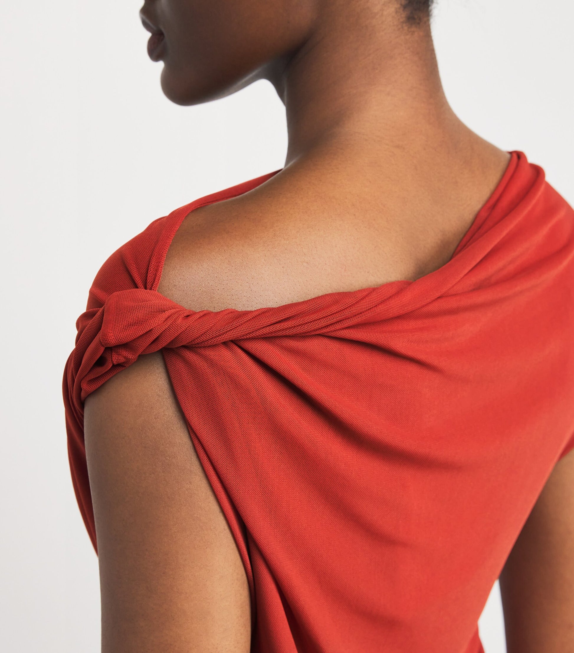 Asymmetric Draped Ando Top