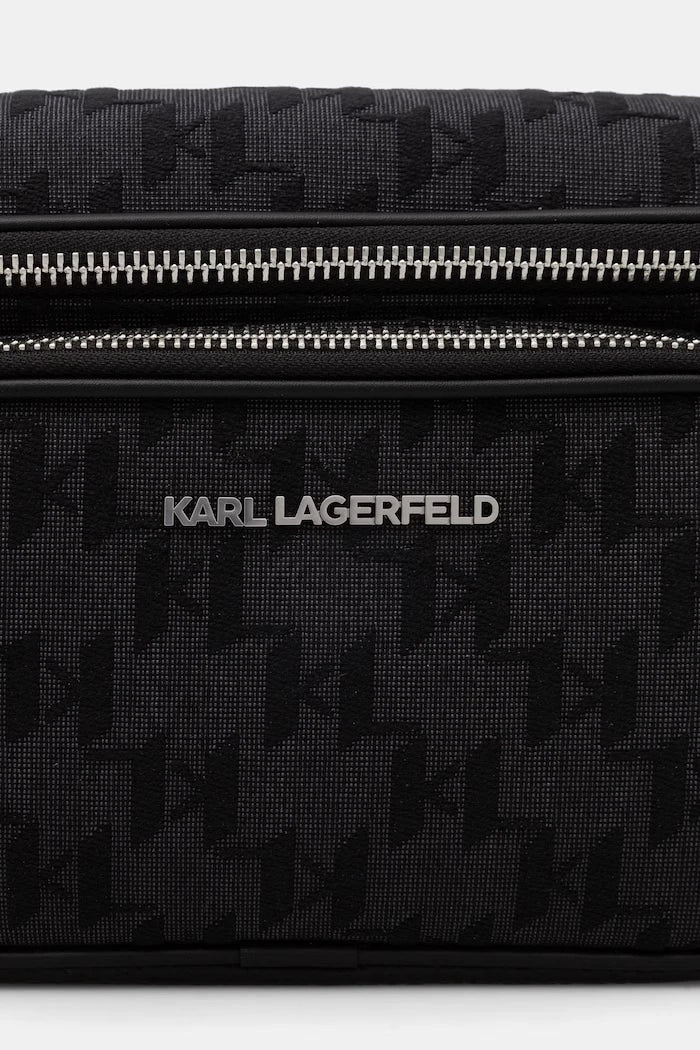 Karl Lagerfeld erkek bel çantası K/MONOGRAM