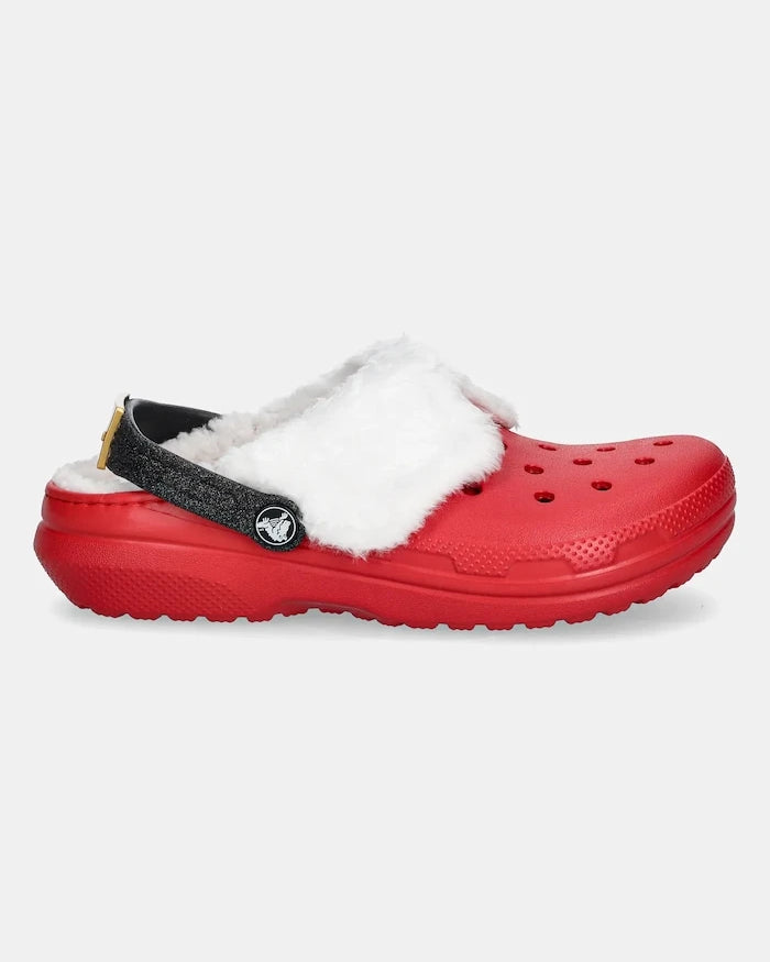 Çocuk Crocs CLASSIC LINED SANTA CLOG