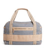 Wool Canvas Leather-Trim Gym Bag