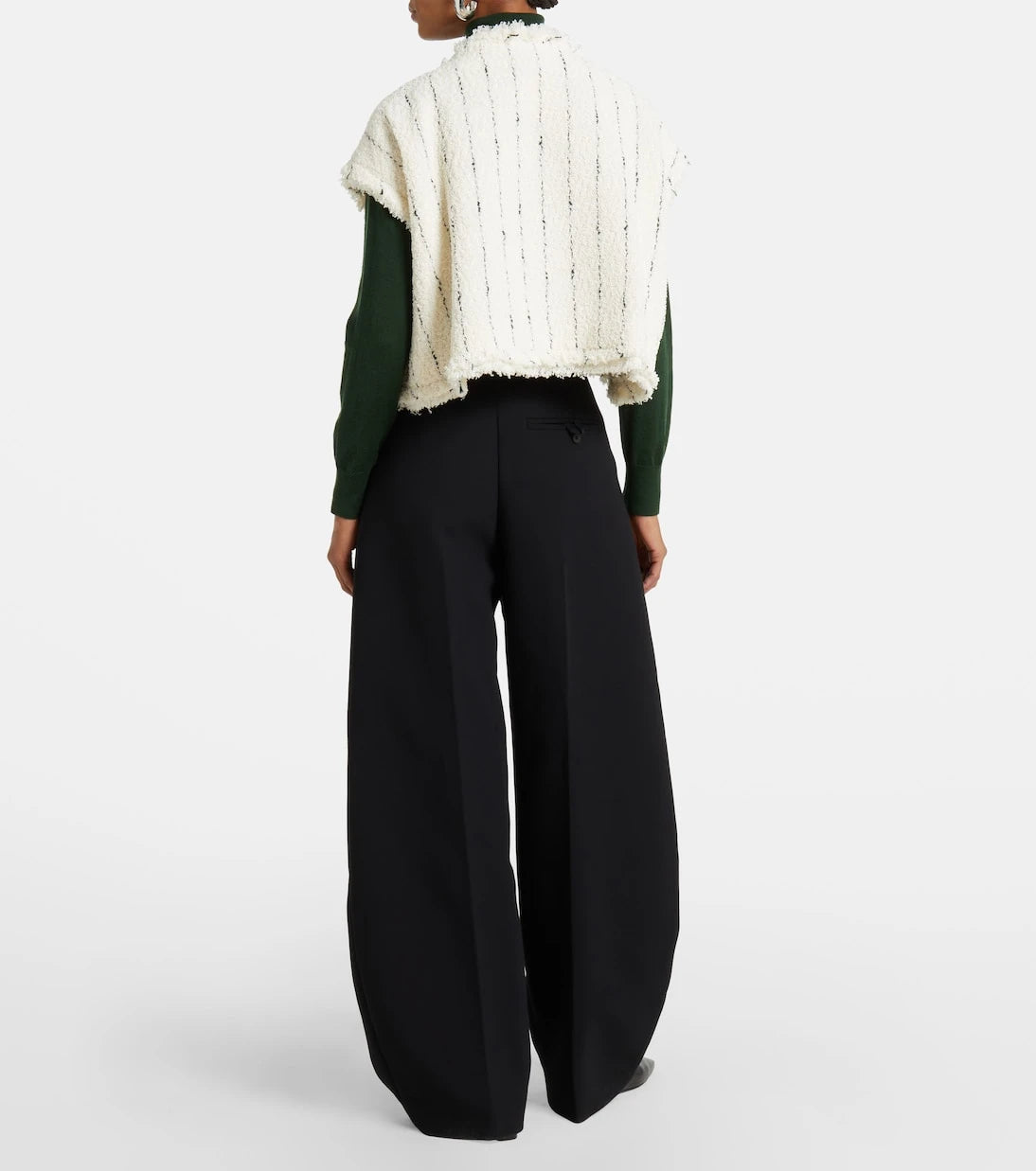Sacai - Tweed vest