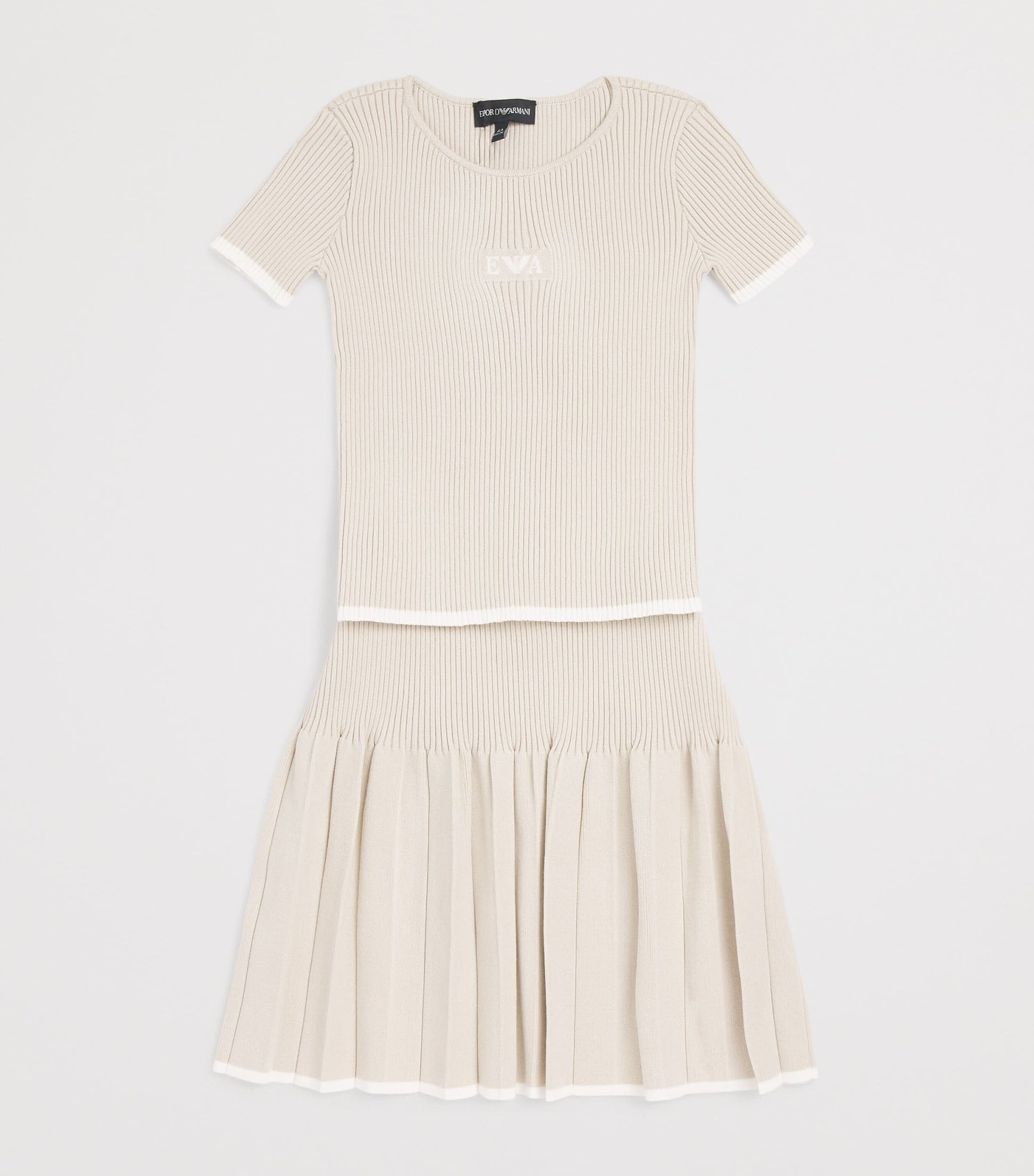 Emporio Armani Kids Knitted Top and Skirt Set (4-14 Years)