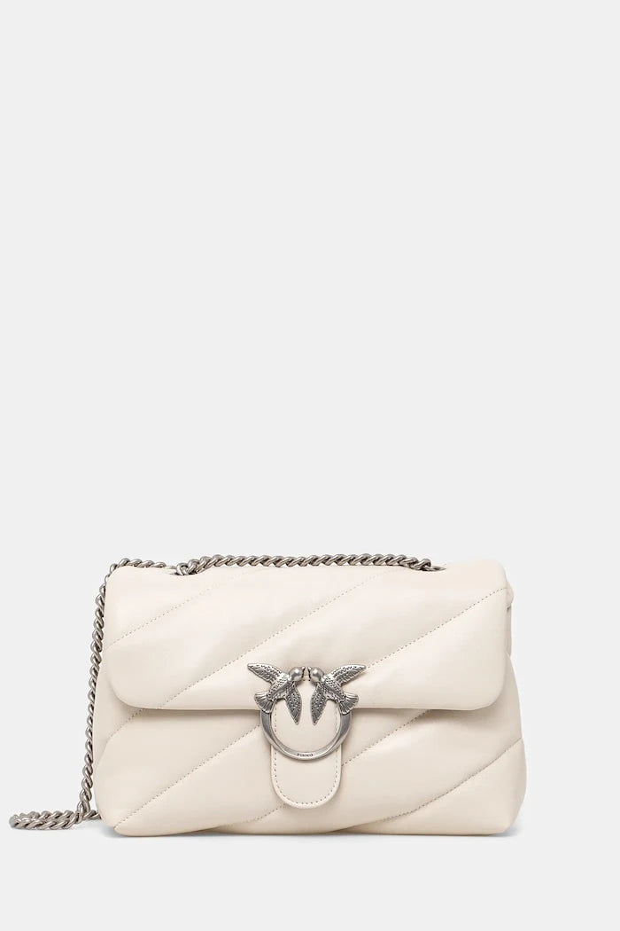 Pinko kadın deri crossbody çanta