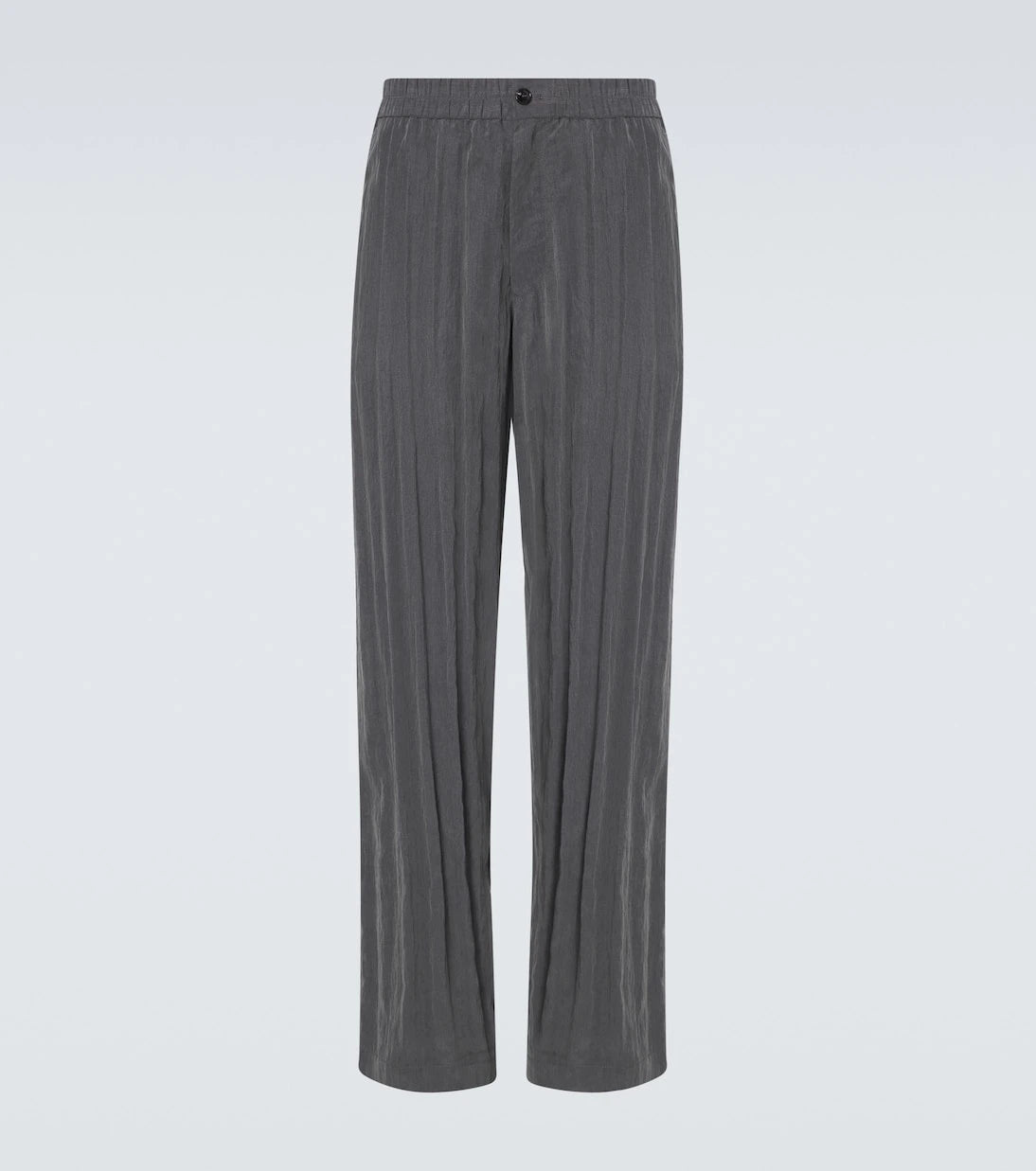 Giorgio Armani - Pleated canvas wide-leg pants