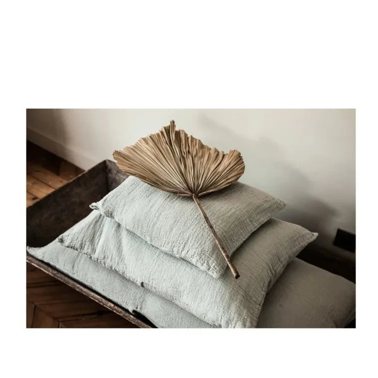 Autumn - Organic Cotton Jacquard Cushion | Milk