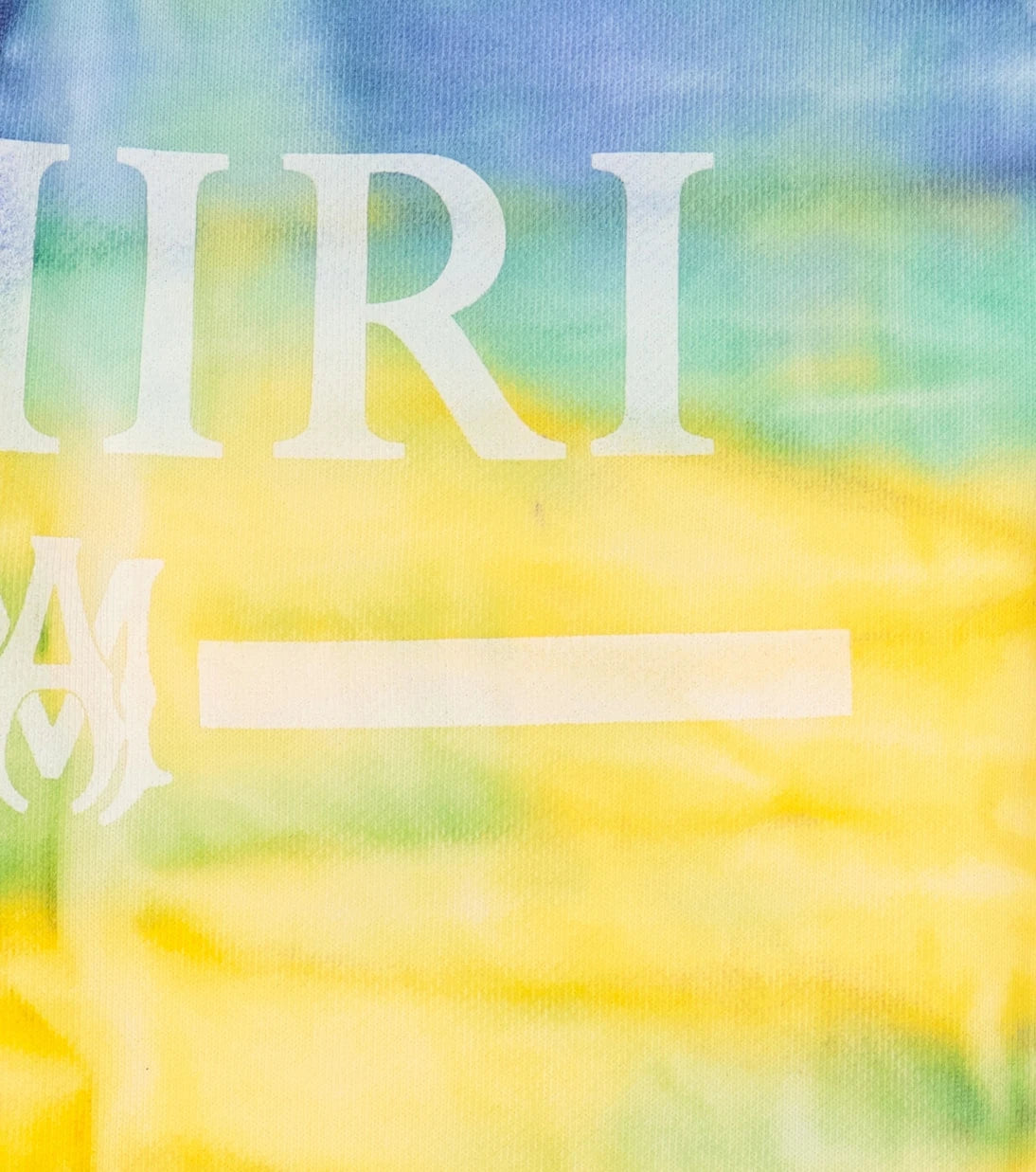 Amiri Kids - بنطلون رياضي قطني مصبوغ بنمط Tie-dye