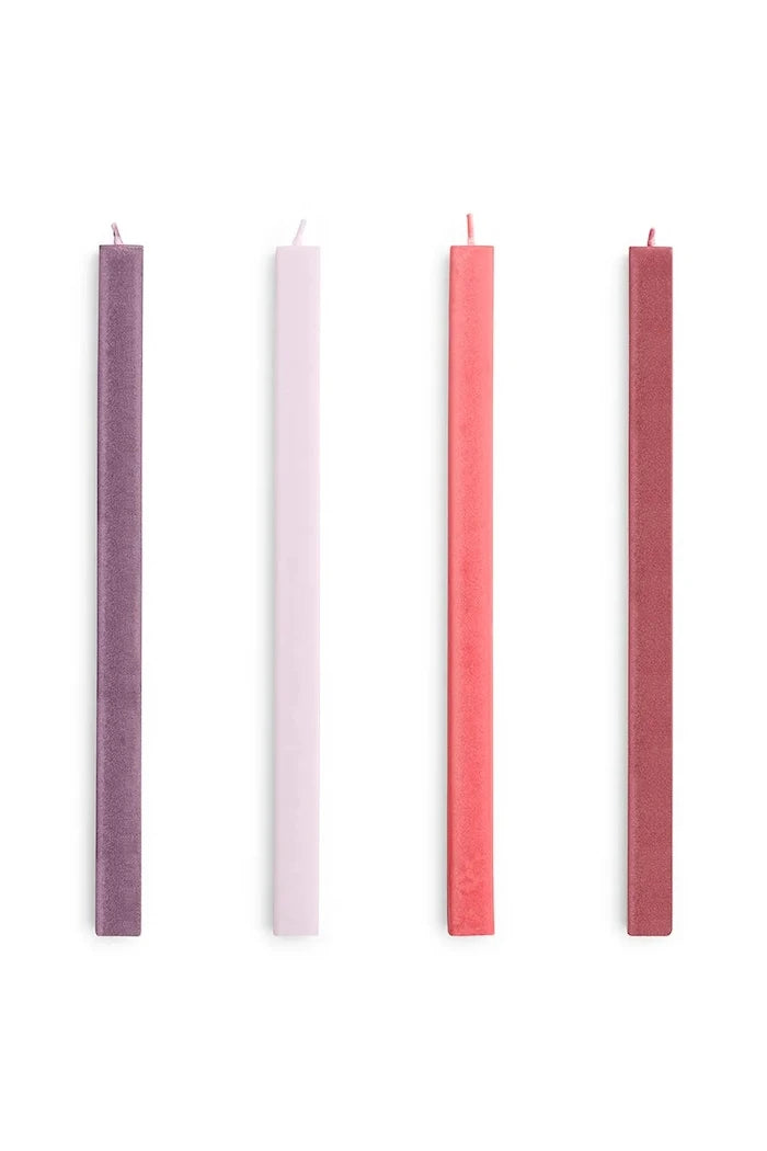 Комплект свещи HAY Square Candle 2,2 x 24 cm (4 броя)