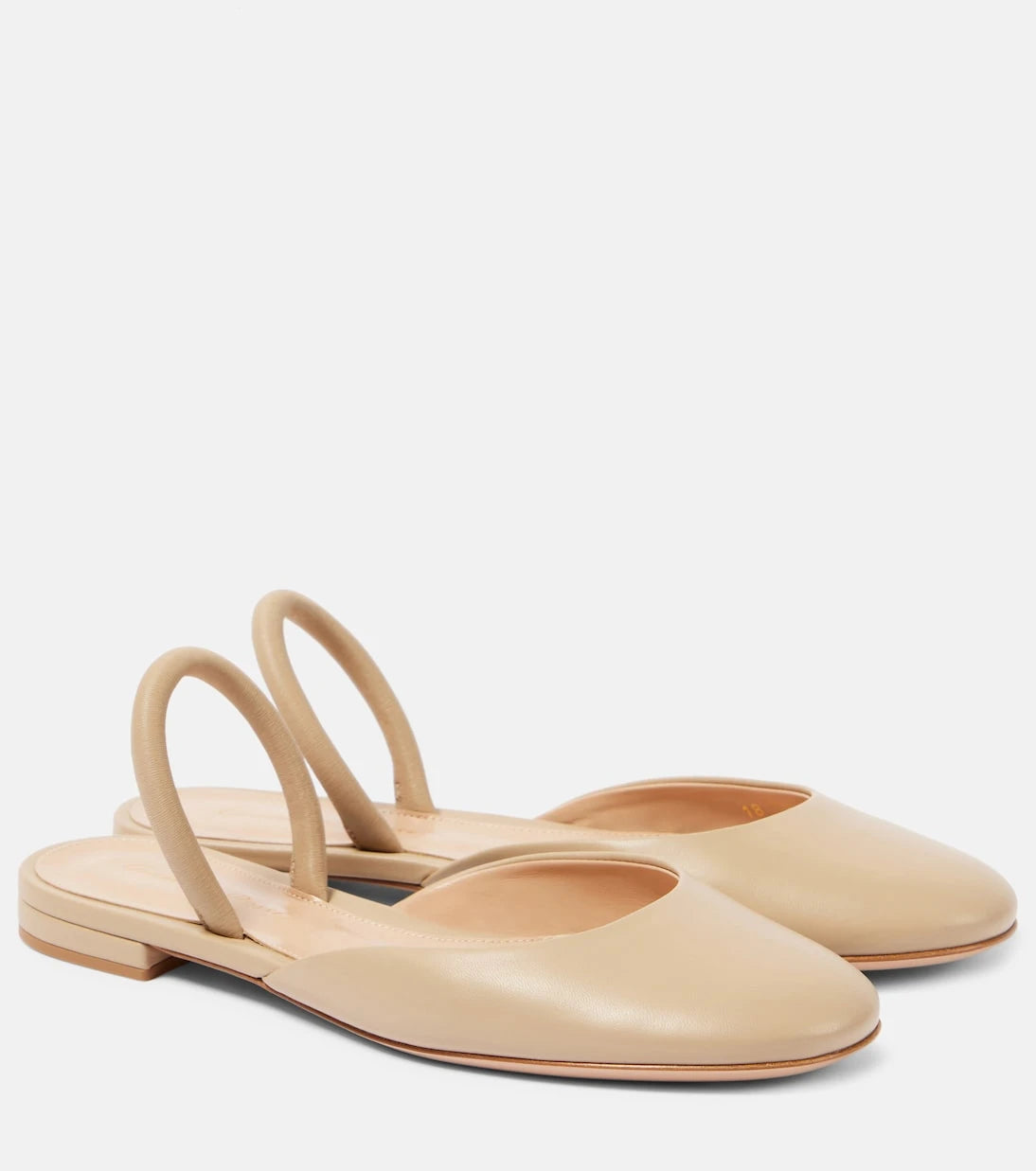 Gianvito Rossi - Leather ballet flats