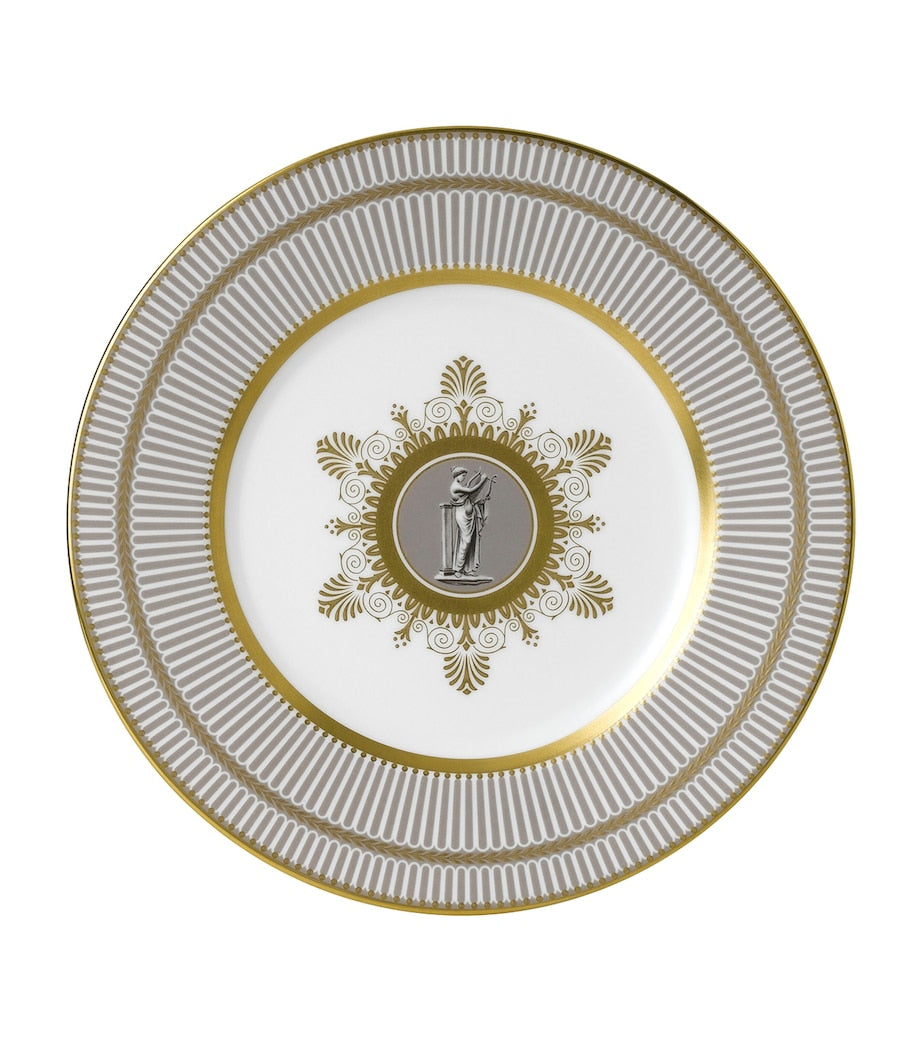 Anthemion Grey Plate (23cm)