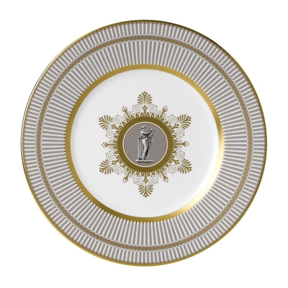 Anthemion Grey Plate (23cm)