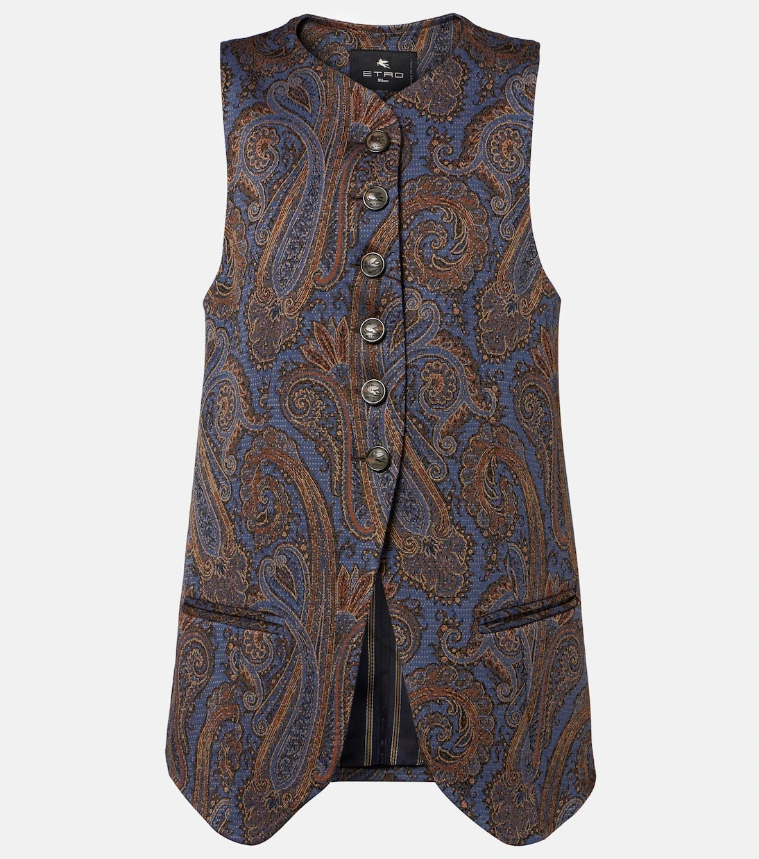 Etro - Paisley jacquard vest