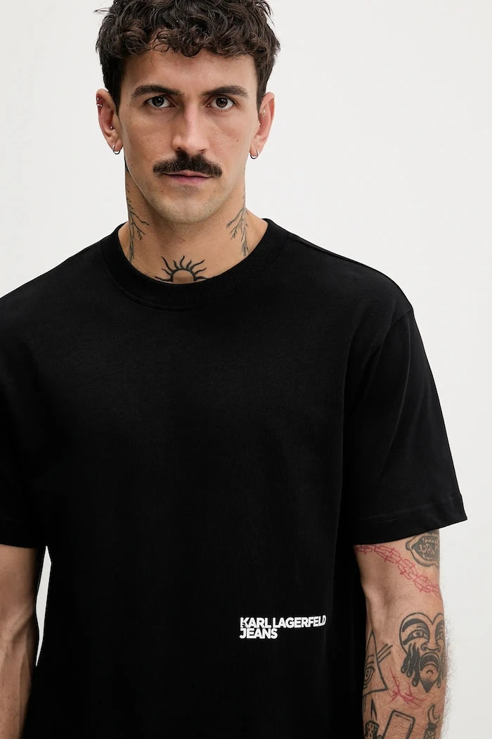 Памучна тениска Karl Lagerfeld Jeans