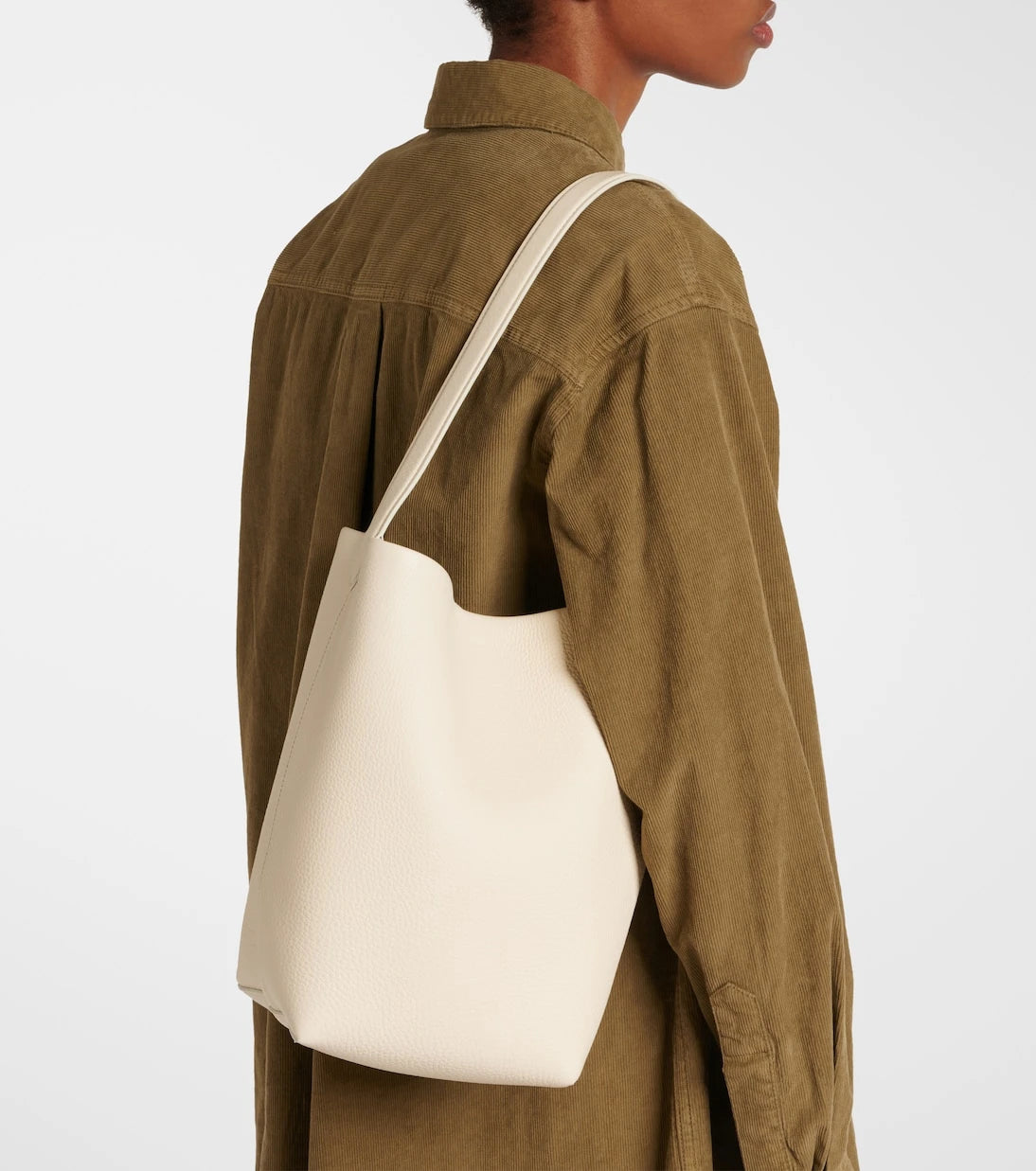 The Row - N/S Park Medium leather tote bag