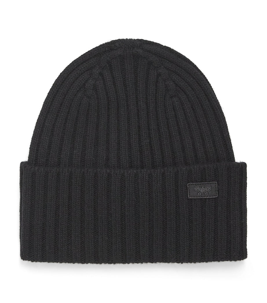 Weekend Max Mara Black Virgin Wool Beanie