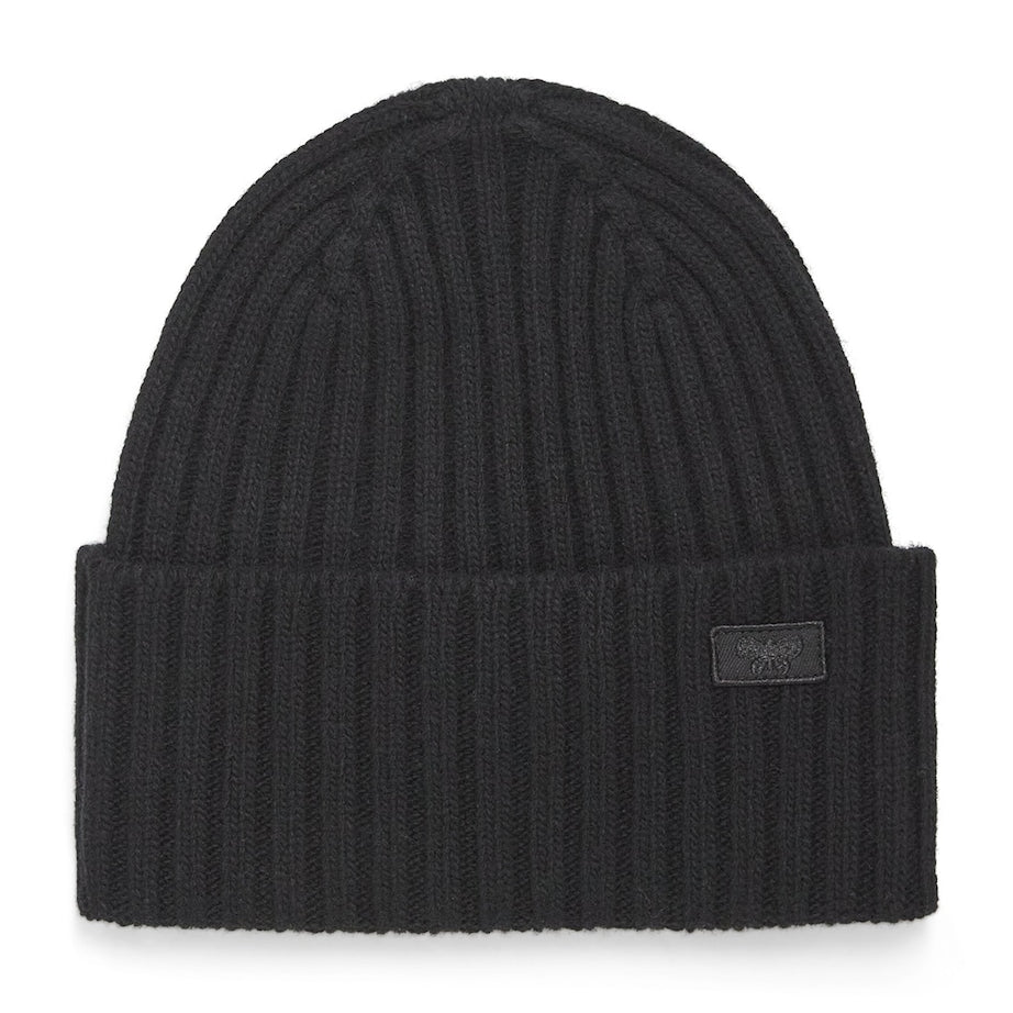 Weekend Max Mara Black Virgin Wool Beanie
