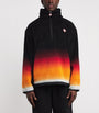 Multi Gradient Zip-Up Fleece
