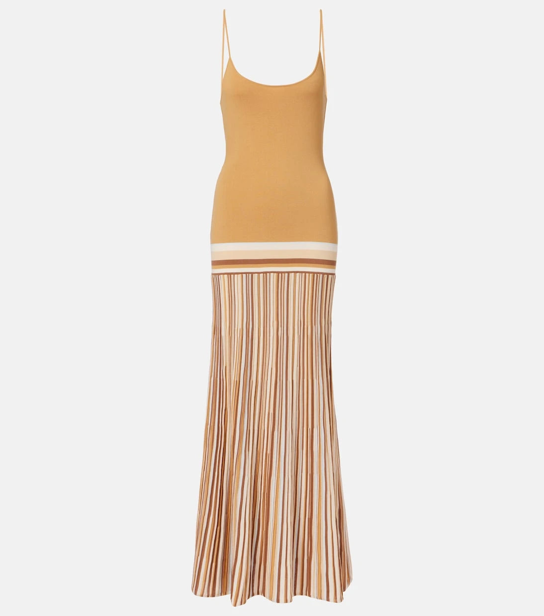 Faithfull - Citara knitted cotton-blend maxi dress