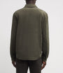 PAIGE Green Corduroy Patch-Pocket Shirt Jacket